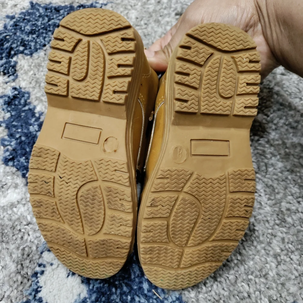 Akademiks toddler boy work hiking boots size 8